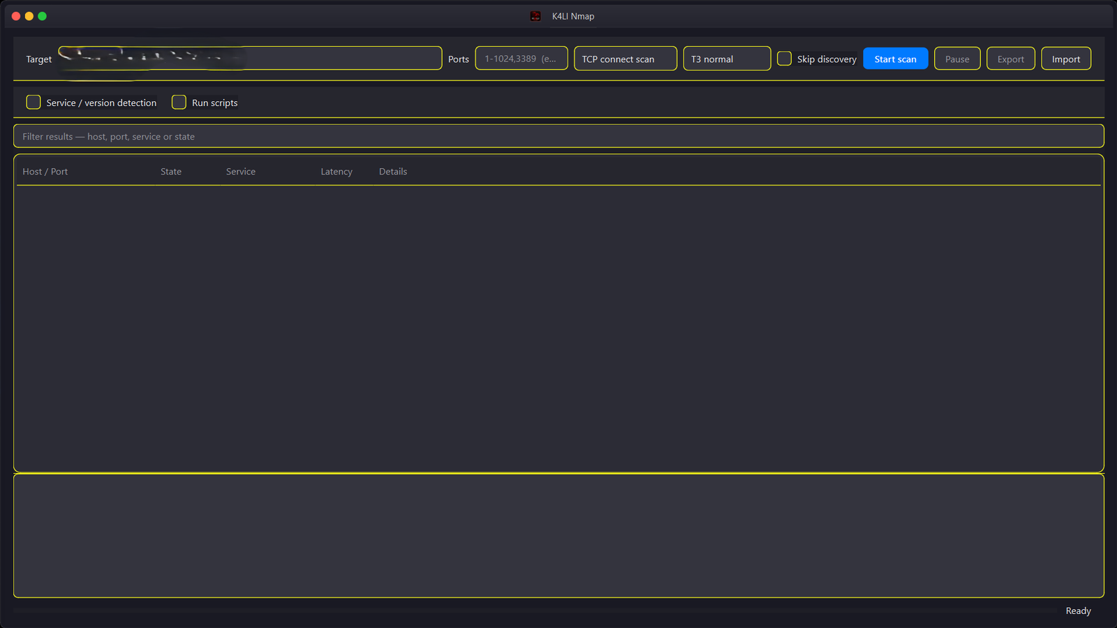Network tool nmap