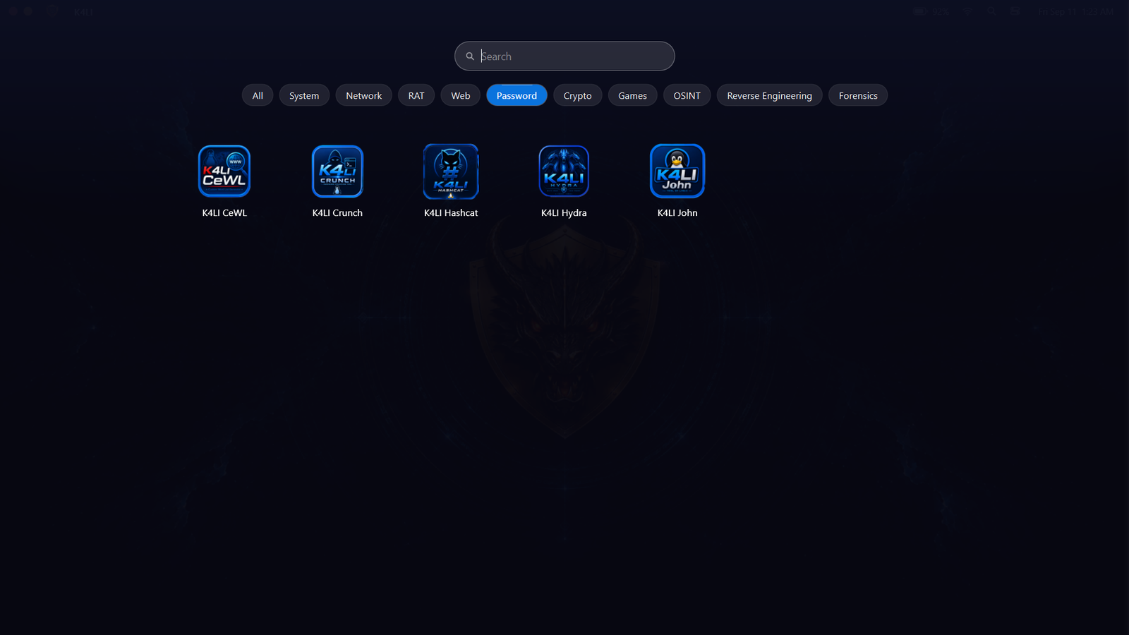 Passwords tools